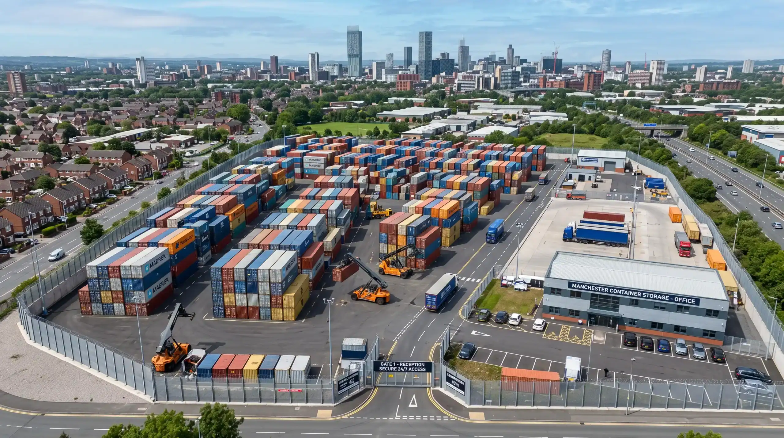 Container Hire Manchester Facility