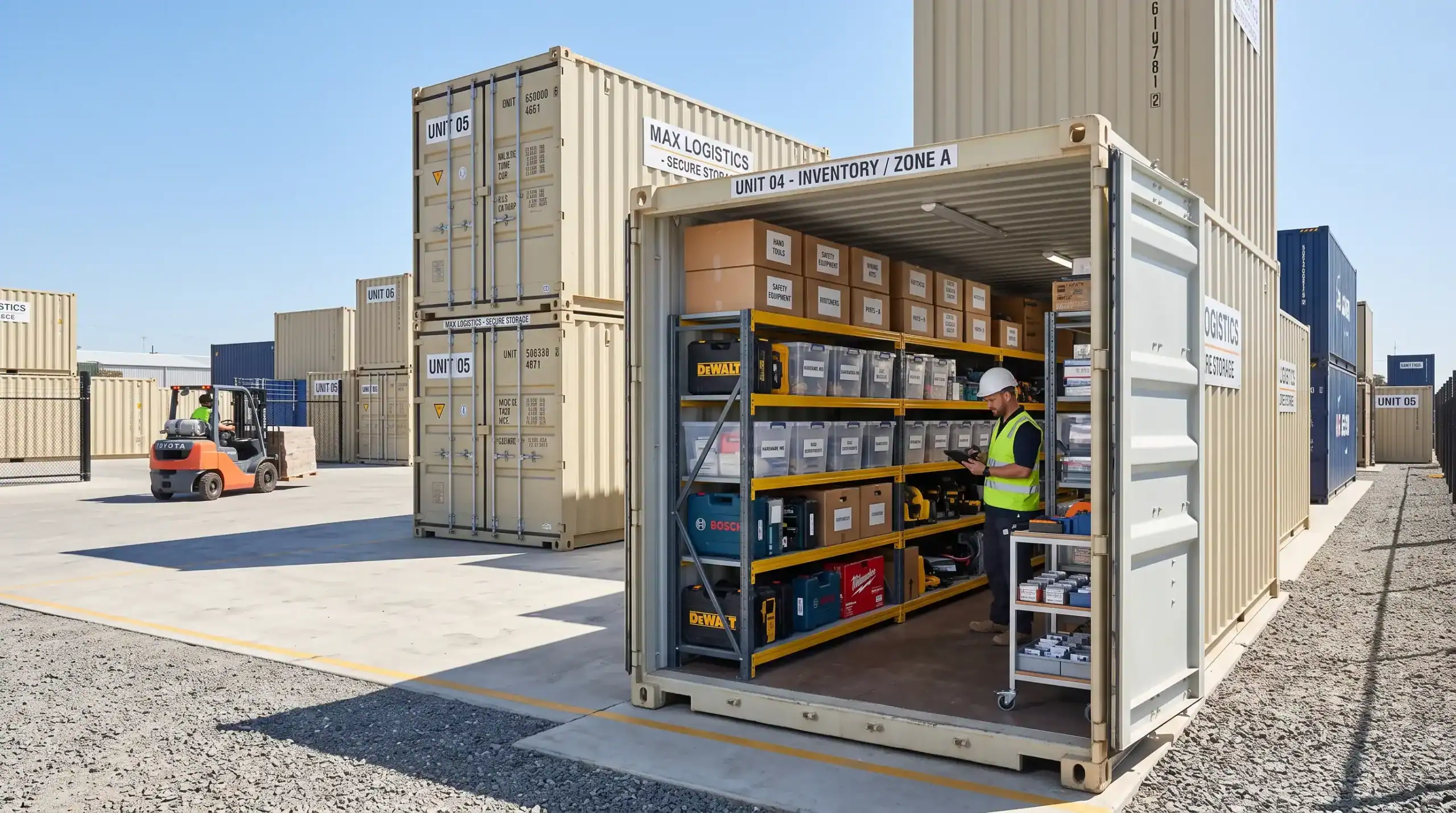 Secure Container Hire in Manchester