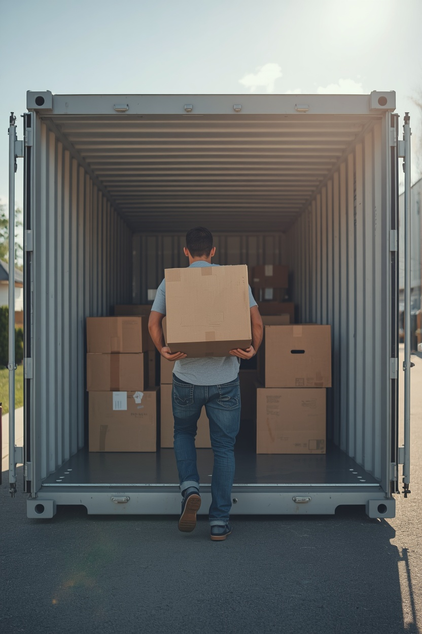 Inside Personal Storage Unit